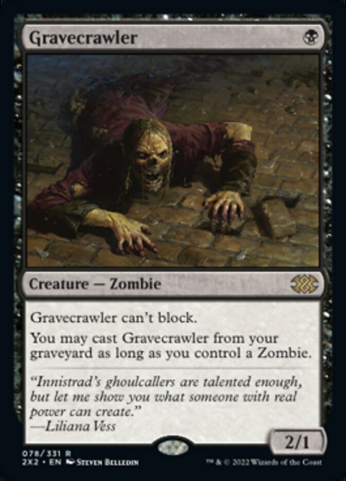 Gravecrawler [Double Masters 2022] | Jack's On Queen