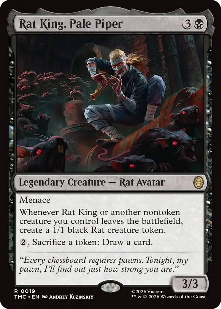 Rat King, Pale Piper [Teenage Mutant Ninja Turtles Commander] | Jack's On Queen