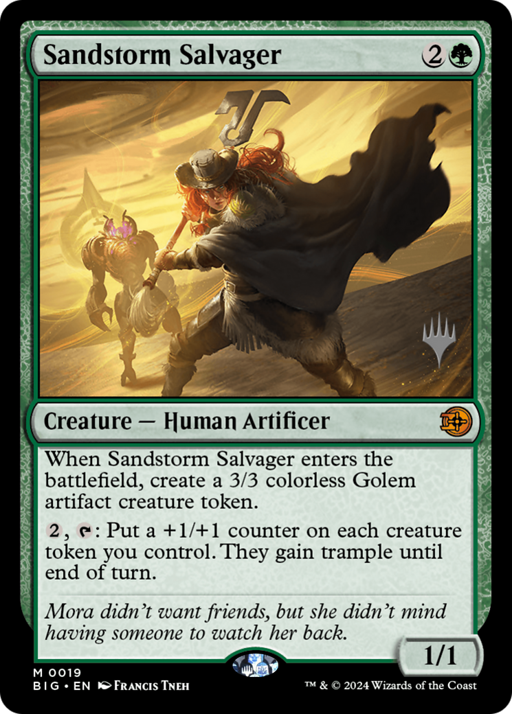 Sandstorm Salvager [Outlaws of Thunder Junction: The Big Score Promos] | Jack's On Queen