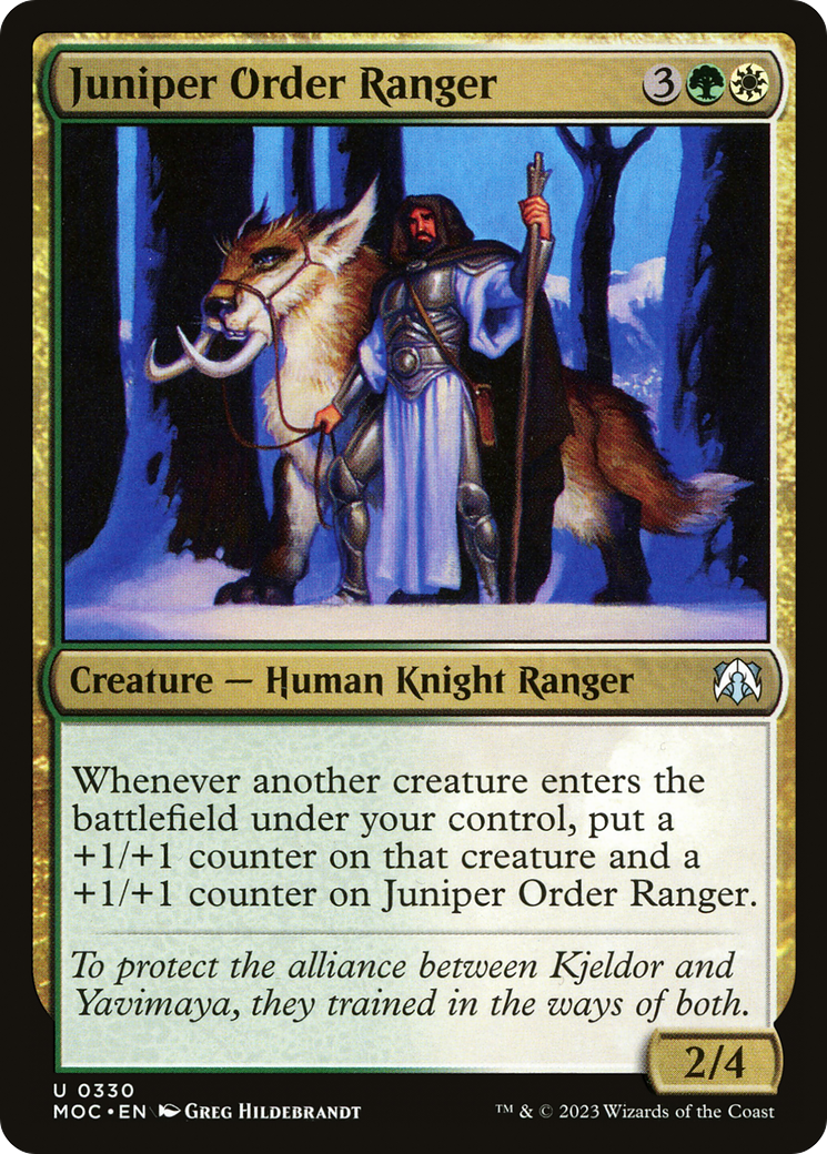 Juniper Order Ranger [March of the Machine Commander] | Jack's On Queen