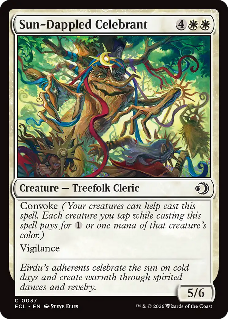 Sun-Dappled Celebrant [Lorwyn Eclipsed] | Jack's On Queen