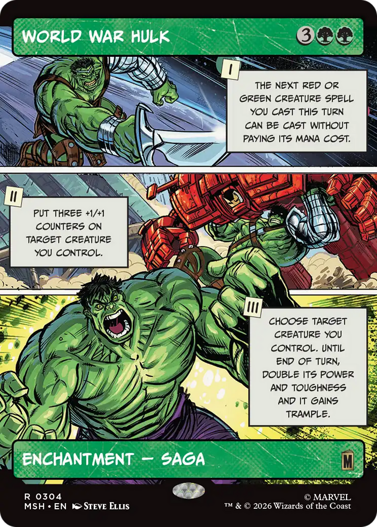 World War Hulk (Borderless) [Marvel Super Heroes] | Jack's On Queen