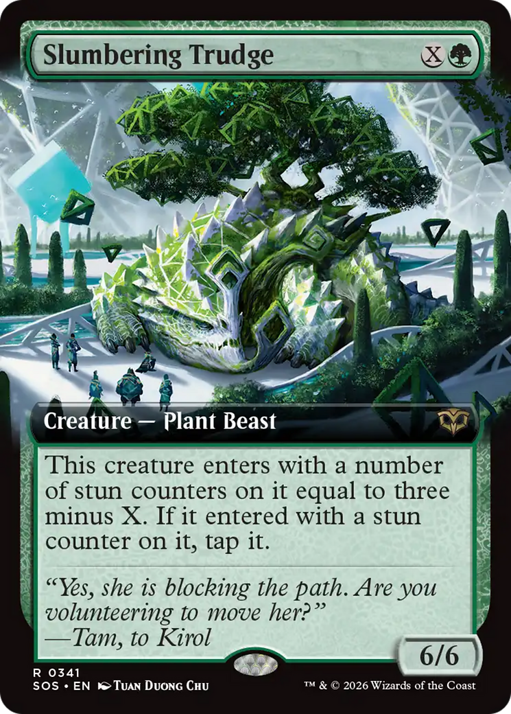 Slumbering Trudge (Extended Art) [Secrets of Strixhaven] | Jack's On Queen