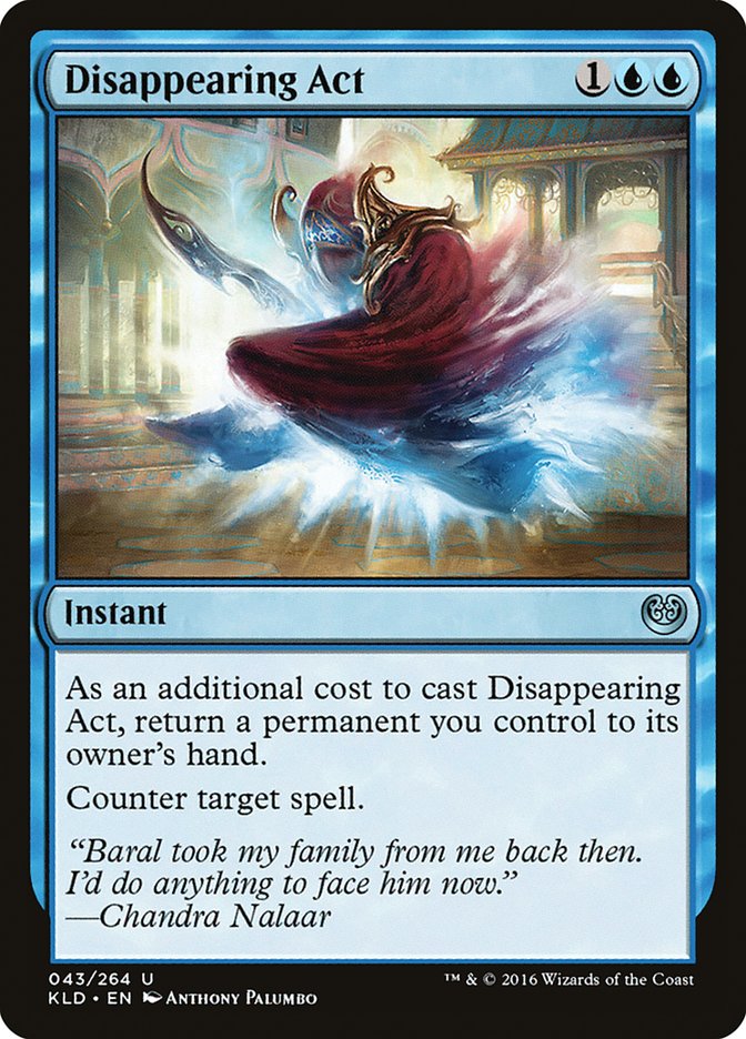 Disappearing Act [Kaladesh] | Jack's On Queen