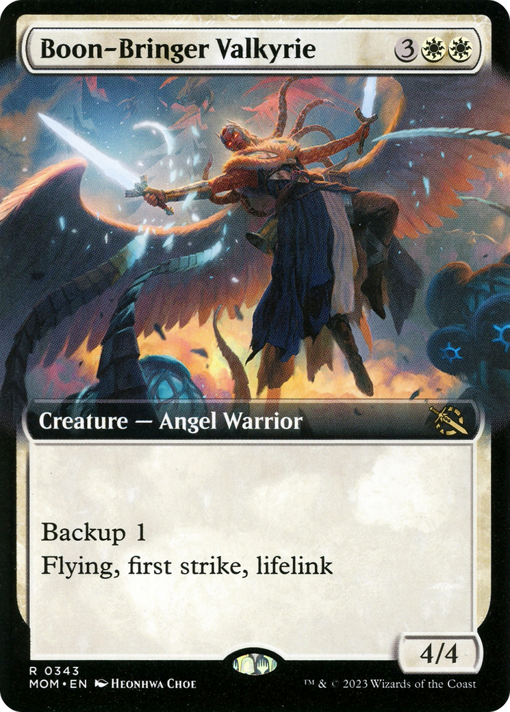 Boon-Bringer Valkyrie (Extended Art) [March of the Machine] | Jack's On Queen