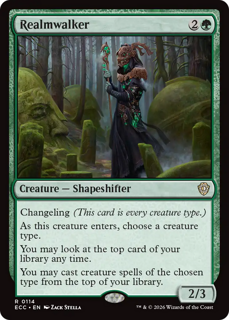 Realmwalker [Lorwyn Eclipsed Commander] | Jack's On Queen