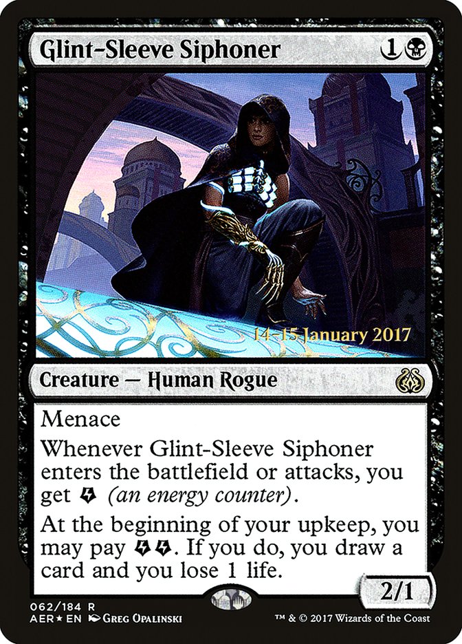 Glint-Sleeve Siphoner [Aether Revolt Prerelease Promos] | Jack's On Queen