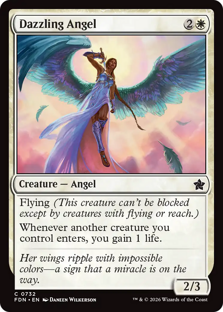 Dazzling Angel (0732) [Foundations] | Jack's On Queen