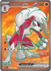 Lycanroc ex (241/193) [Scarlet & Violet: Paldea Evolved] | Jack's On Queen