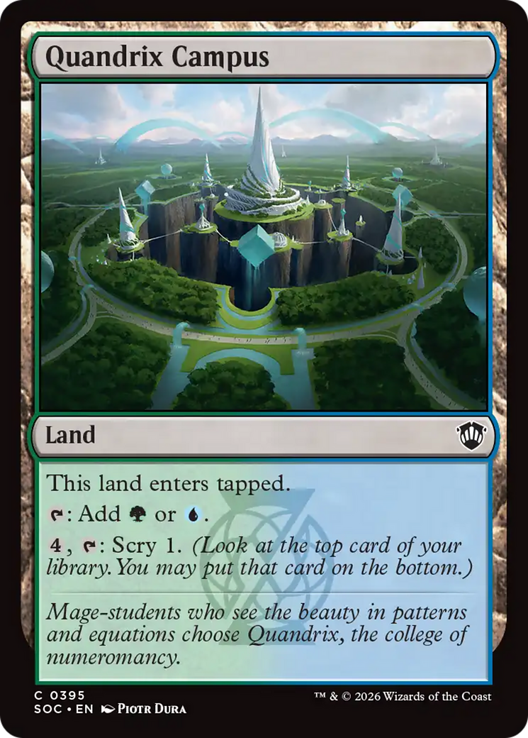 Quandrix Campus [Secrets of Strixhaven Commander] | Jack's On Queen