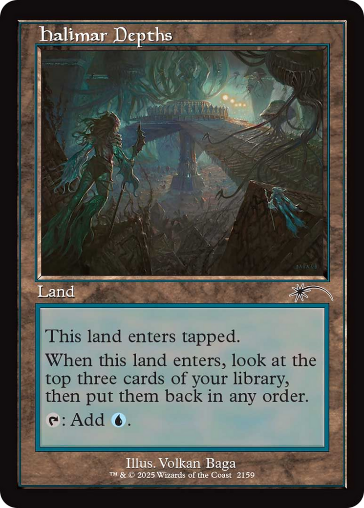 Halimar Depths (Retro Frame) [Secret Lair Drop Series] | Jack's On Queen