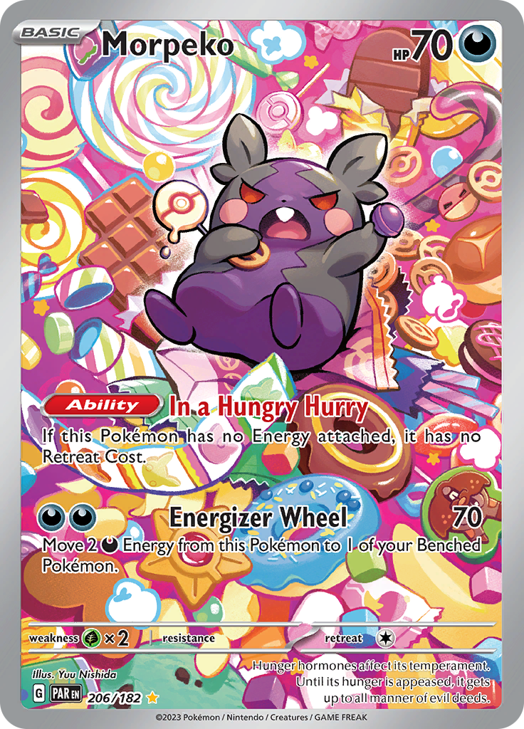 Morpeko (206/182) [Scarlet & Violet: Paradox Rift] | Jack's On Queen