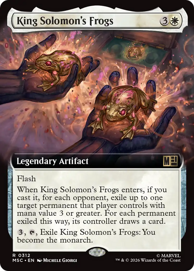 King Solomon's Frogs (Extended Art) [Marvel Super Heroes Commander] | Jack's On Queen