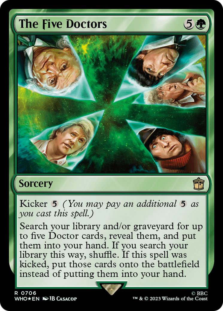 The Five Doctors (Surge Foil) [Doctor Who] | Jack's On Queen
