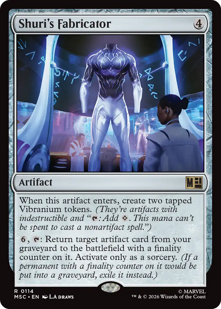 Shuri's Fabricator (Surge Foil) [Marvel Super Heroes Commander] | Jack's On Queen