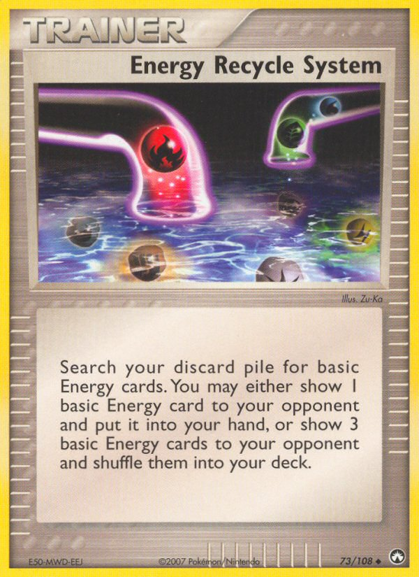 Energy Recycle System (73/108) [EX: Power Keepers] | Jack's On Queen