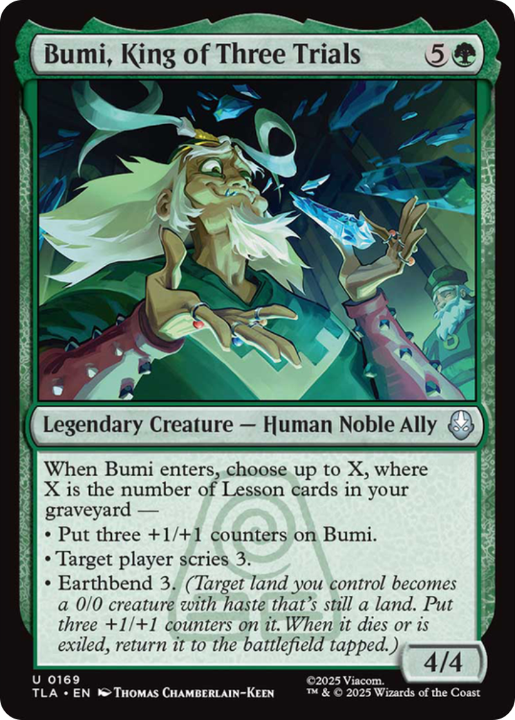 Bumi, King of Three Trials [Avatar: The Last Airbender] | Jack's On Queen