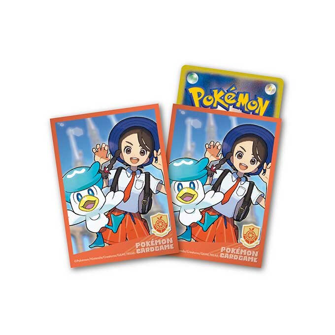 Card Sleeves - Pokemon Trainers Aoi & Quaxly (64-Pack) (Pokemon Center Japan Exclusive) | Jack's On Queen