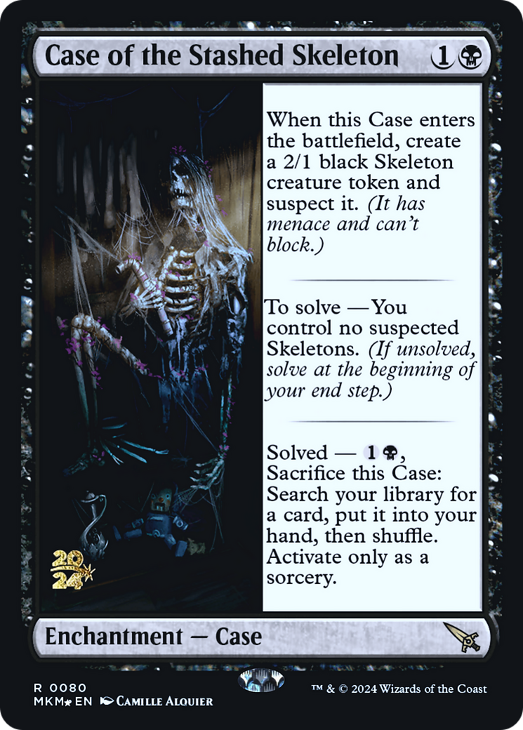 Case of the Stashed Skeleton [Murders at Karlov Manor Prerelease Promos] | Jack's On Queen