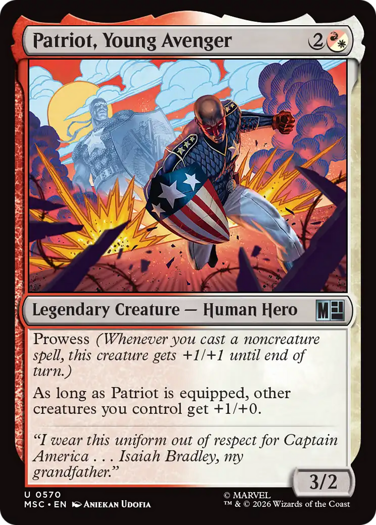 Patriot, Young Avenger [Marvel Super Heroes Commander] | Jack's On Queen