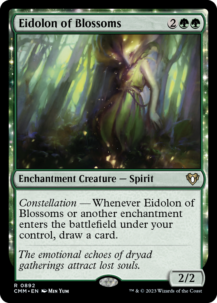 Eidolon of Blossoms [Commander Masters] | Jack's On Queen