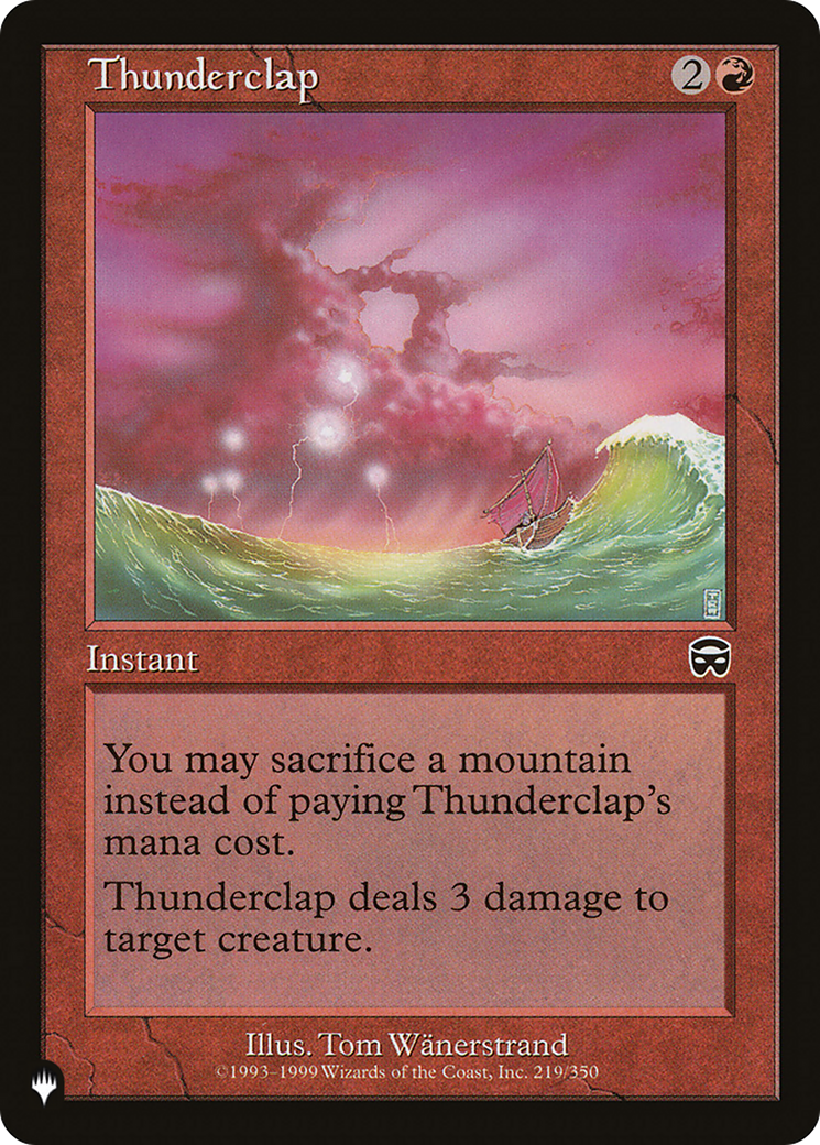 Thunderclap [The List] | Jack's On Queen