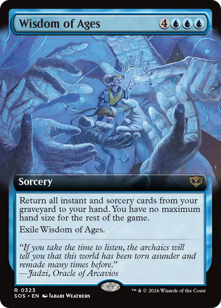 Wisdom of Ages (Extended Art) [Secrets of Strixhaven] | Jack's On Queen