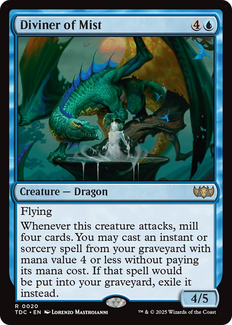 Diviner of Mist [Tarkir: Dragonstorm Commander] | Jack's On Queen