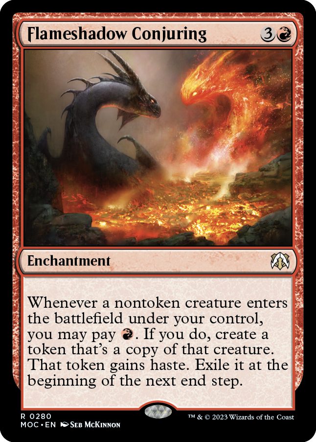 Flameshadow Conjuring [March of the Machine Commander] | Jack's On Queen