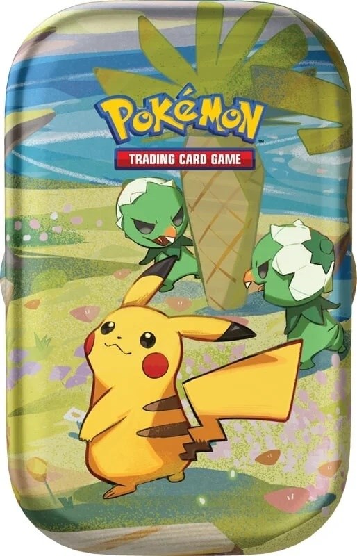 Paldea Friends Mini Tin (Pikachu & Capsakid) | Jack's On Queen