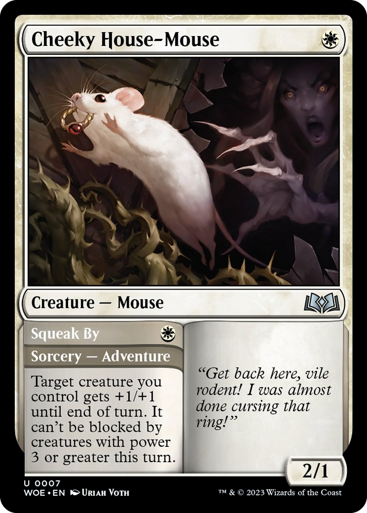 Cheeky House-Mouse [Wilds of Eldraine] | Jack's On Queen