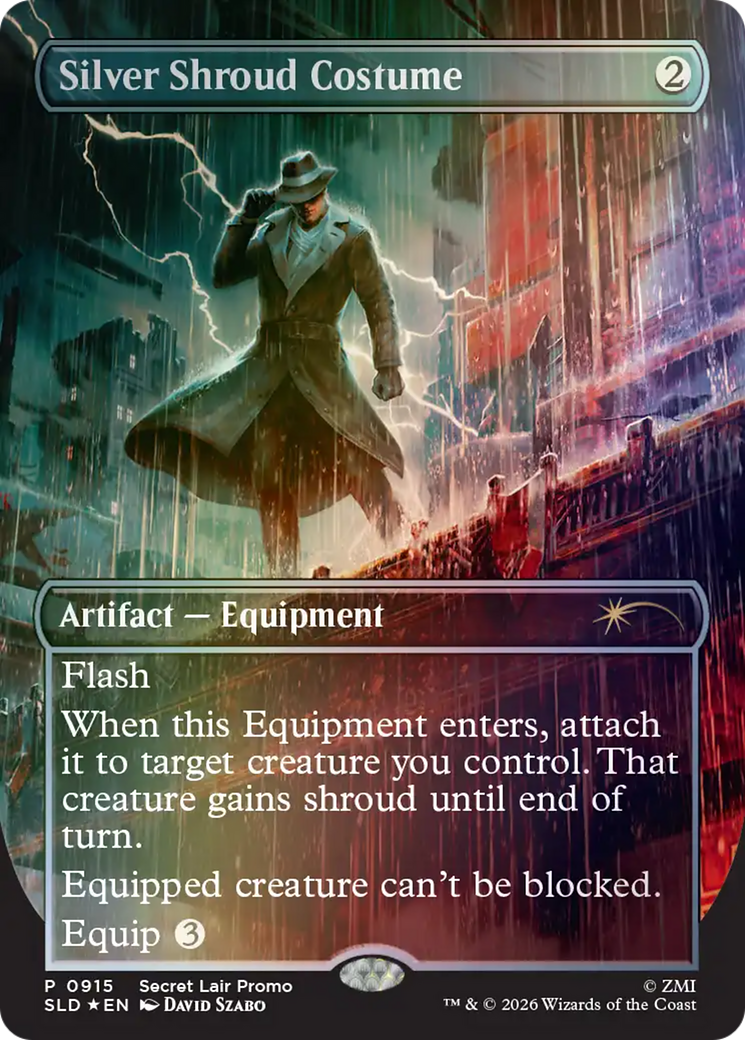 Silver Shroud Costume [Secret Lair Drop Series] | Jack's On Queen
