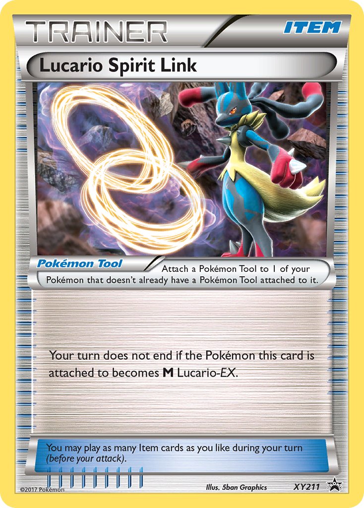 Lucario Spirit Link (XY211) [XY: Black Star Promos] | Jack's On Queen