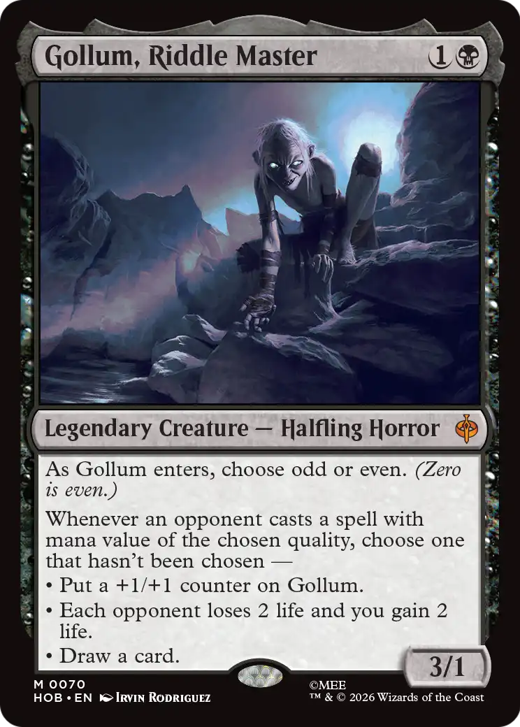 Gollum, Riddle Master [The Hobbit] | Jack's On Queen