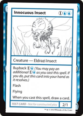 Innocuous Insect (2021 Edition) [Mystery Booster Playtest Cards] | Jack's On Queen