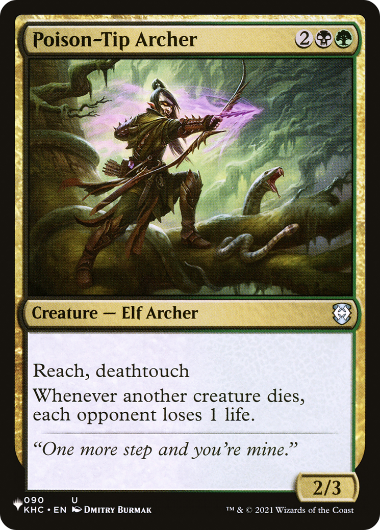 Poison-Tip Archer [The List] | Jack's On Queen