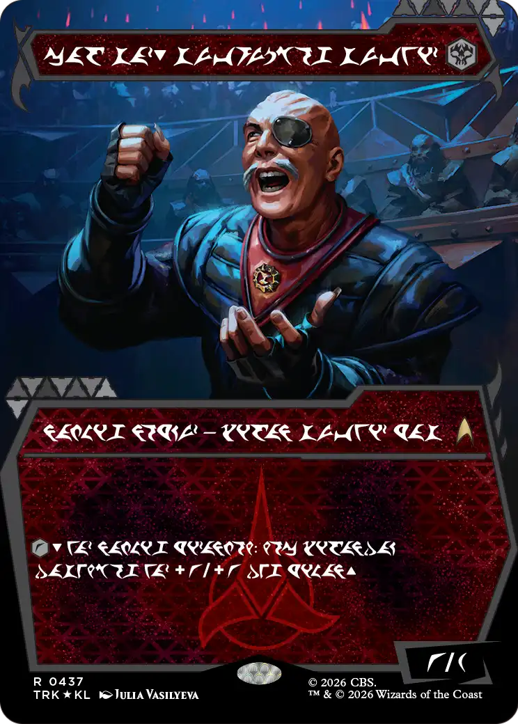 General Chang, Cold Warrior (0437) (Showcase Klingon) [Star Trek] | Jack's On Queen