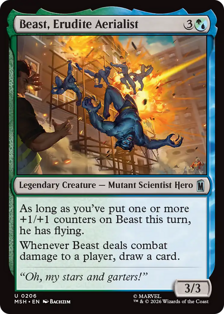 Beast, Erudite Aerialist [Marvel Super Heroes] | Jack's On Queen
