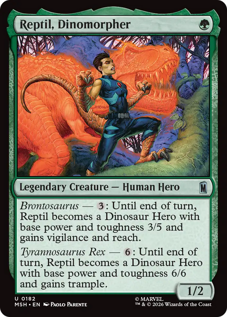 Reptil, Dinomorpher [Marvel Super Heroes] | Jack's On Queen