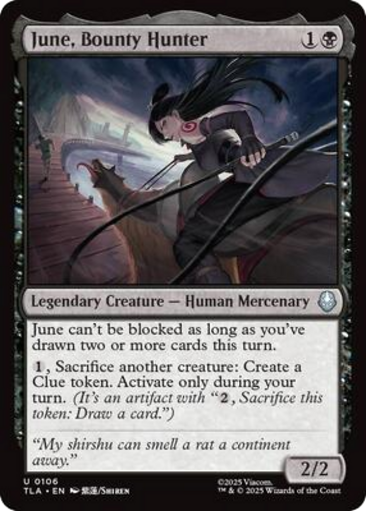 June, Bounty Hunter [Avatar: The Last Airbender] | Jack's On Queen