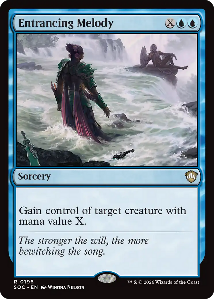 Entrancing Melody [Secrets of Strixhaven Commander] | Jack's On Queen