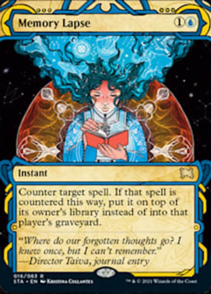 Memory Lapse (Foil Etched) [Strixhaven: Mystical Archive] | Jack's On Queen