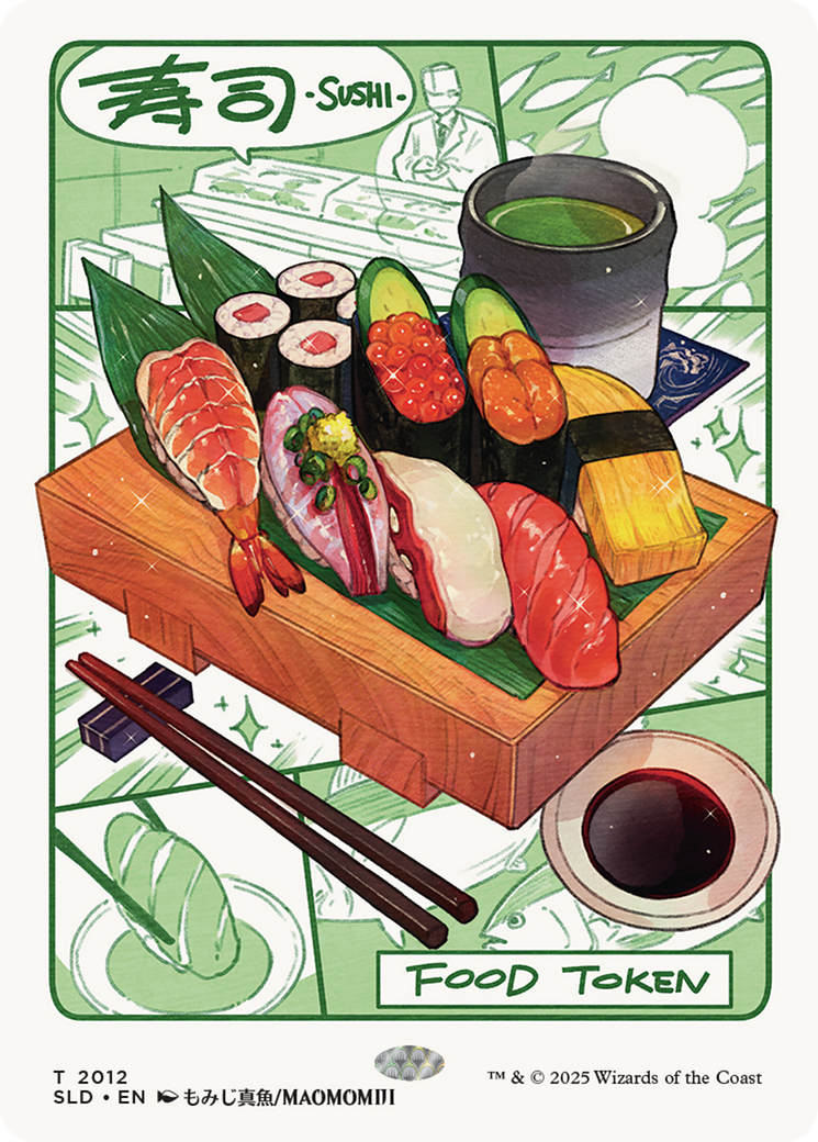 Food Token (2012) (Rainbow Foil) [Secret Lair Drop Series] | Jack's On Queen