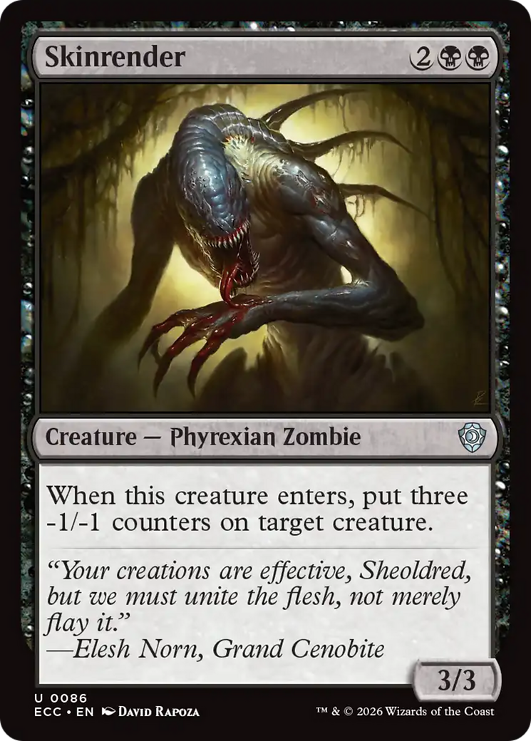 Skinrender [Lorwyn Eclipsed Commander] | Jack's On Queen