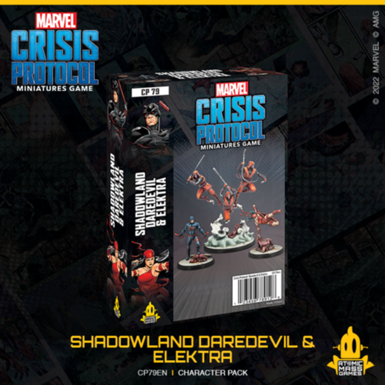 Marvel Crisis Protocol - Shadowland Daredevil & Elektra With Hand Ninjas | Jack's On Queen