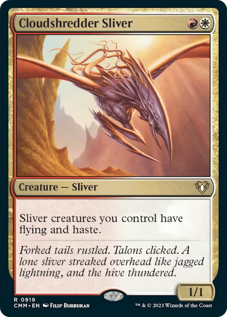 Cloudshredder Sliver [Commander Masters] | Jack's On Queen