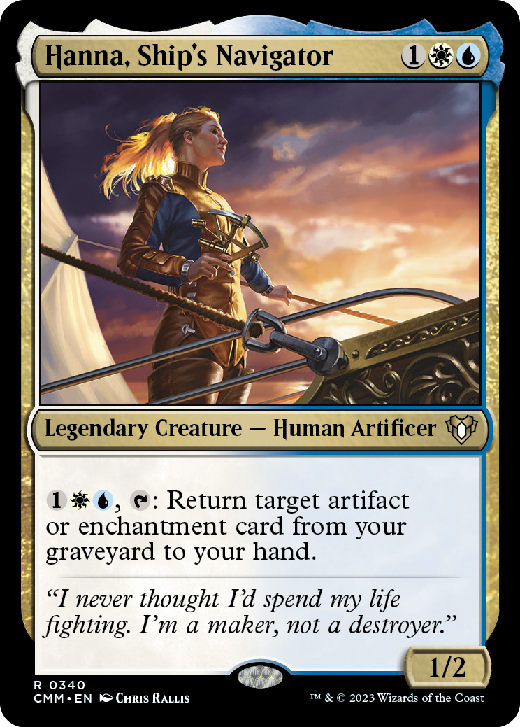 Hanna, Ship's Navigator [Commander Masters] | Jack's On Queen