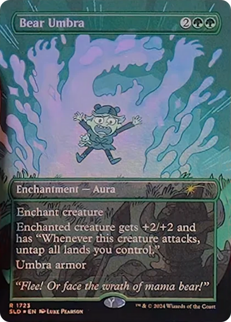 Bear Umbra (Rainbow Foil) [Secret Lair Drop Series] | Jack's On Queen