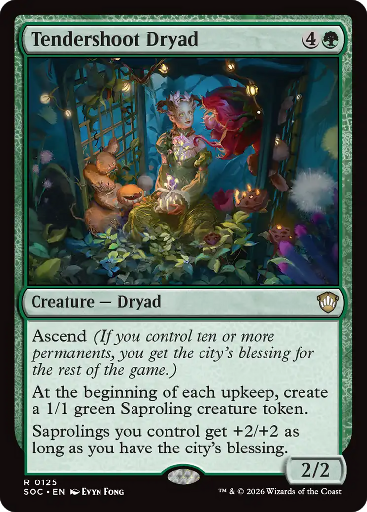 Tendershoot Dryad [Secrets of Strixhaven Commander] | Jack's On Queen
