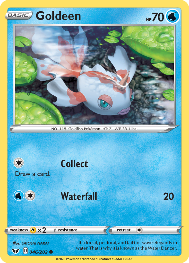 Goldeen (046/202) [Sword & Shield: Base Set] | Jack's On Queen